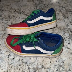 Kids Vans Color Block Shoes
